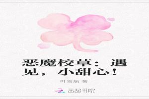恶魔校草：遇见，小甜心！